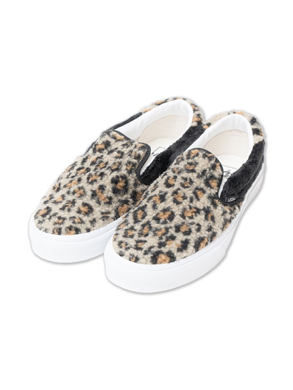 VANS SLIP-ON FLEECE / REOPARD