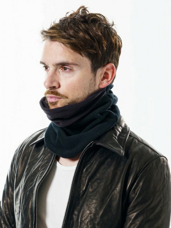 wjk neck gaiter with mask cover / BLACK