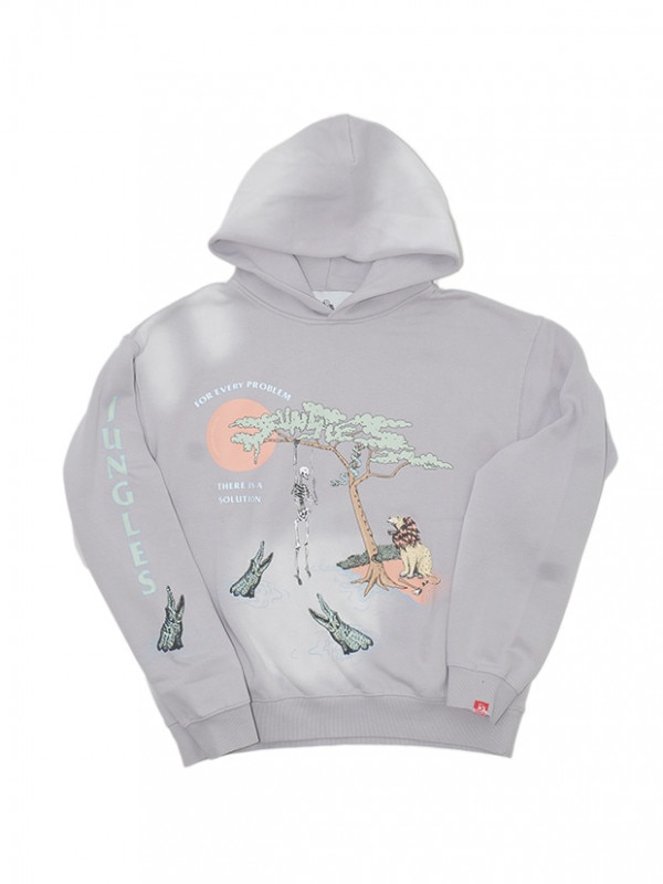 JUNGLES FOR EVERY PROBLEM HOODIE / RAINDROPS