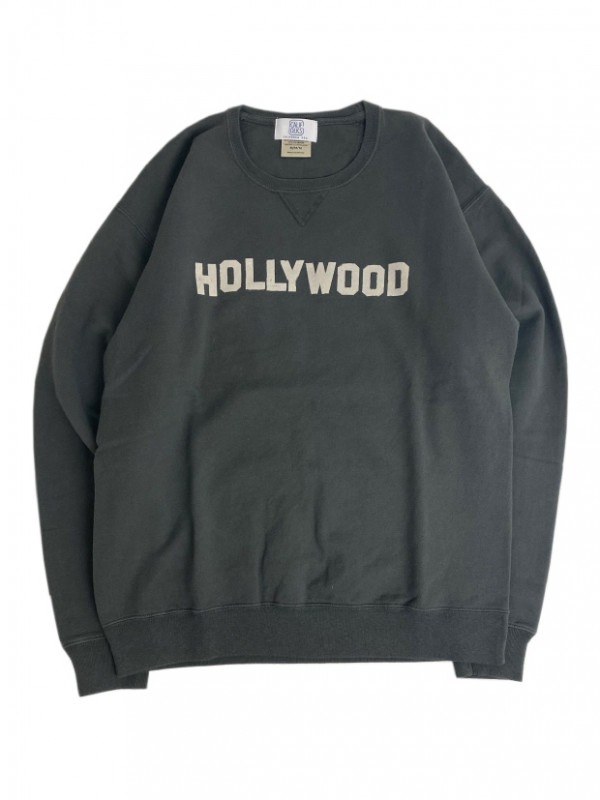 CALIFOLKS Crew Sweat HOLLYWOOD / SMOKY BLACK