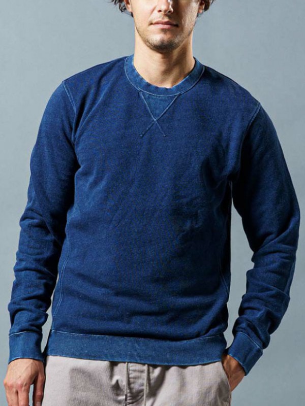 wjk indigo sweat / INDIGO