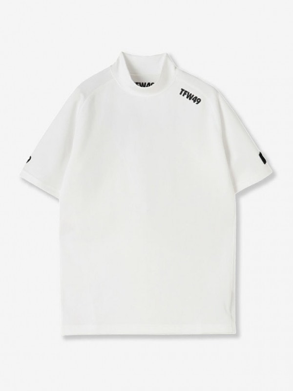 TFW49 MOCK NECK S/S -3 / WHITE