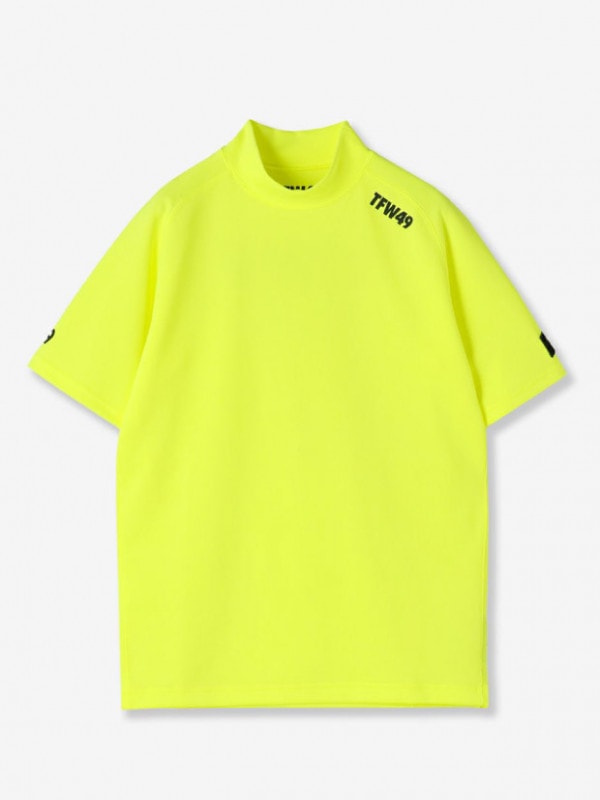 TFW49 MOCK NECK S/S -3 / YELLOW