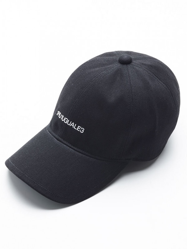 1PIU1UGUALE3 113 POLO CAP  / BLACK RIDID