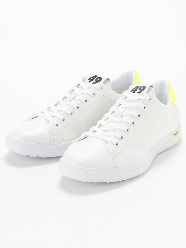 TFW49 ALL ROUND SHOES / WHITE × YELLOW