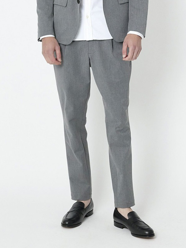 junhashimoto EASY TUCK PANTS / GREY