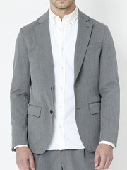 junhashimoto LIGHT 2B JACKET / GREY