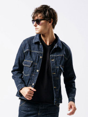 wjk denim jacket type2 (OW)1 / indigo