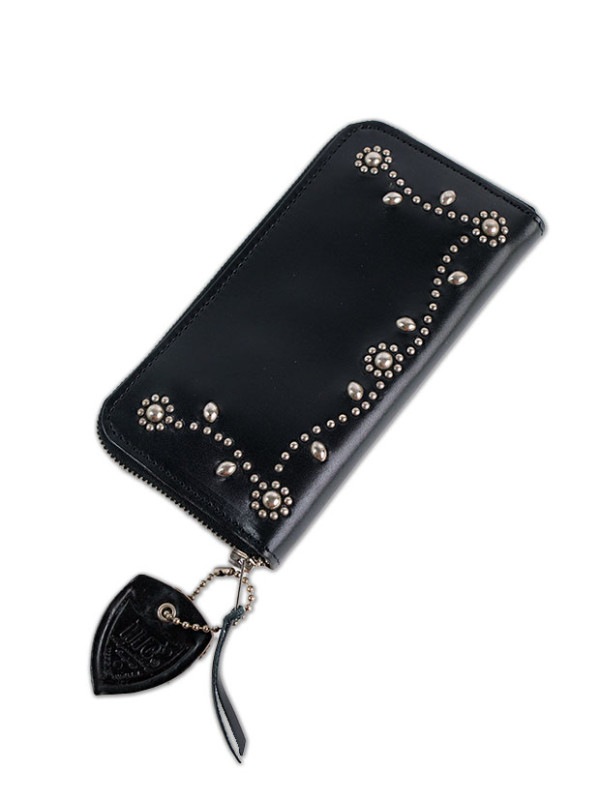 HTC BLACK #US Flag Zipper Long Wallet High Quality Men's Leather