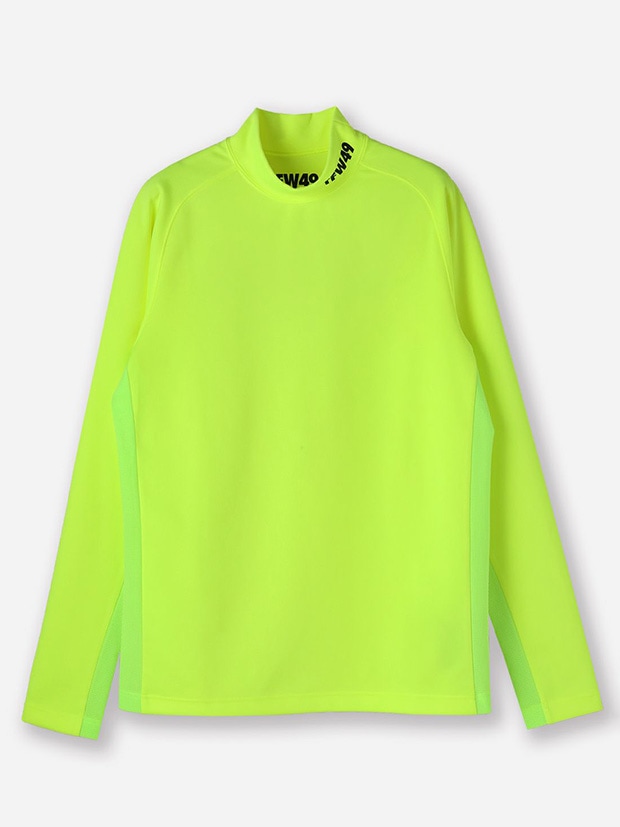 TFW49 LS MOCKNECK SIDE MESH / YELLOW | ALL ITEM | rumbleFISH TFW49 LS MOCKNECK SIDE MESH / YELLOW | ALL ITEM | rumbleFISH