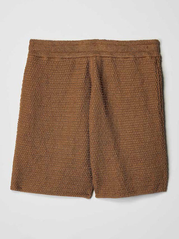 1PIU1UGUALE3  COMODO SHORTS / CAMEL