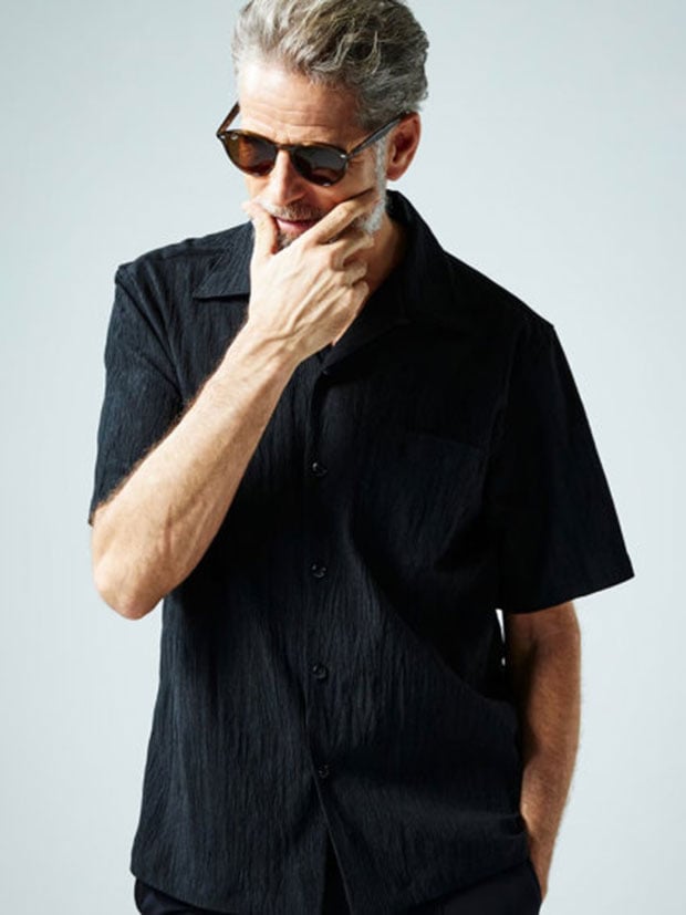 AKM TORICOT WASHER OPEN COLOR SHITS / BLACK | AKM | rumbleFISH 