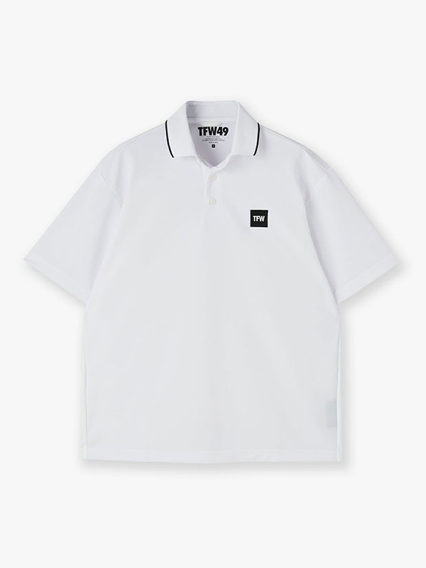 TFW49 ホワイト ポロシャツ Mサイズ TFW49 REGULAR POLO / WHITE | ALL ITEM | rumbleFISH