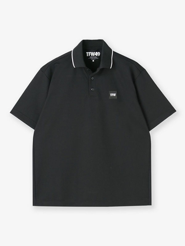 TFW49 REGULAR POLO / BLACK