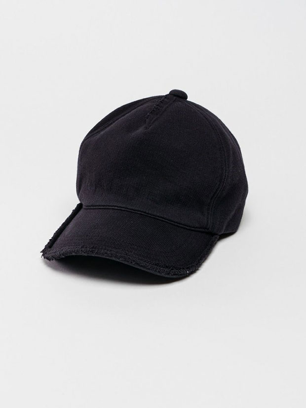 wjk base ball cap / SUPER BLACK