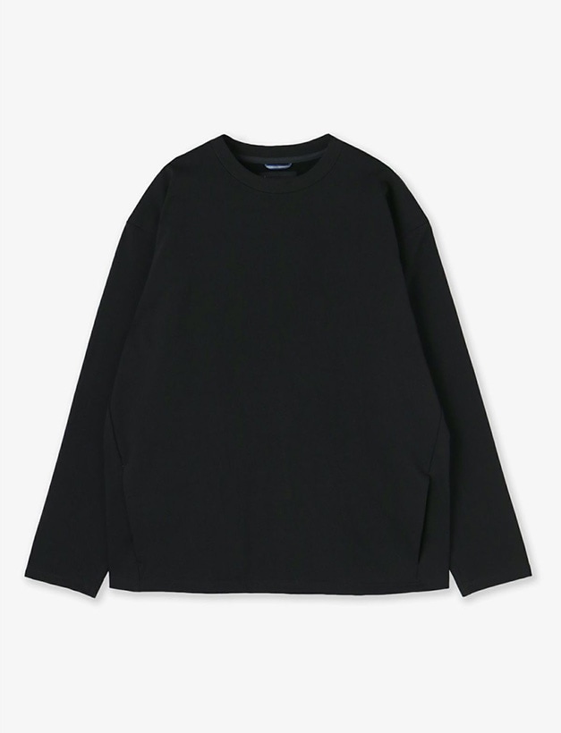 junhashimoto 101 EV SWEAT CREW T / BLACK