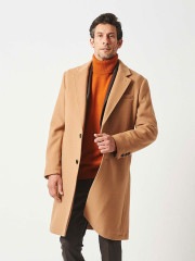 junhashimoto CHESTER COAT / CAMEL