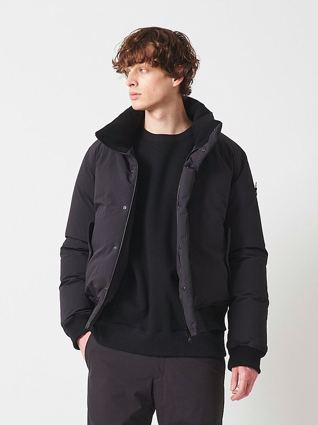 JH＋ SHORT DOWN BLOUSON / BLACK