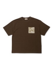 SeaGreen RECYCLE COTTON POCKET T-SHIRTS / OLIVE