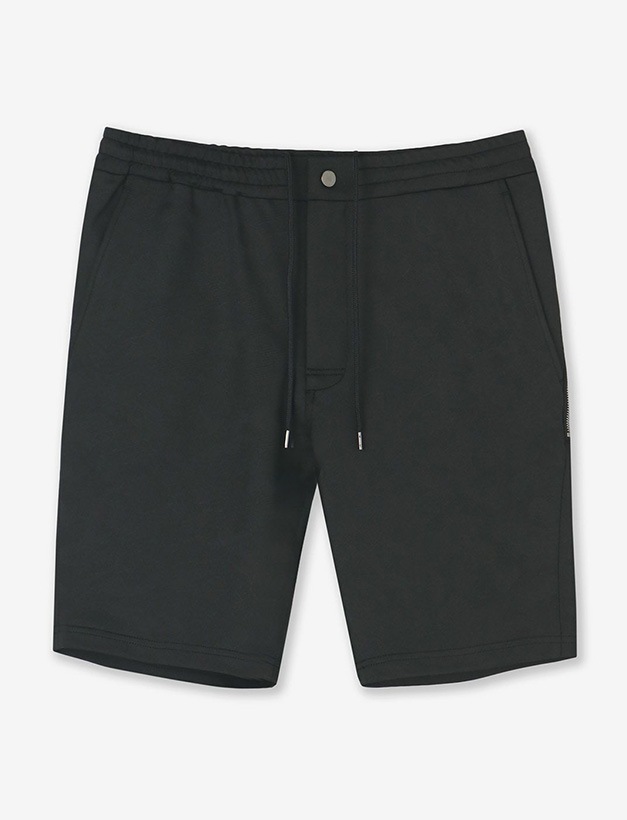 junhashimoto JERSEY SHORTS -EMBOSS CAMO- / BLACK