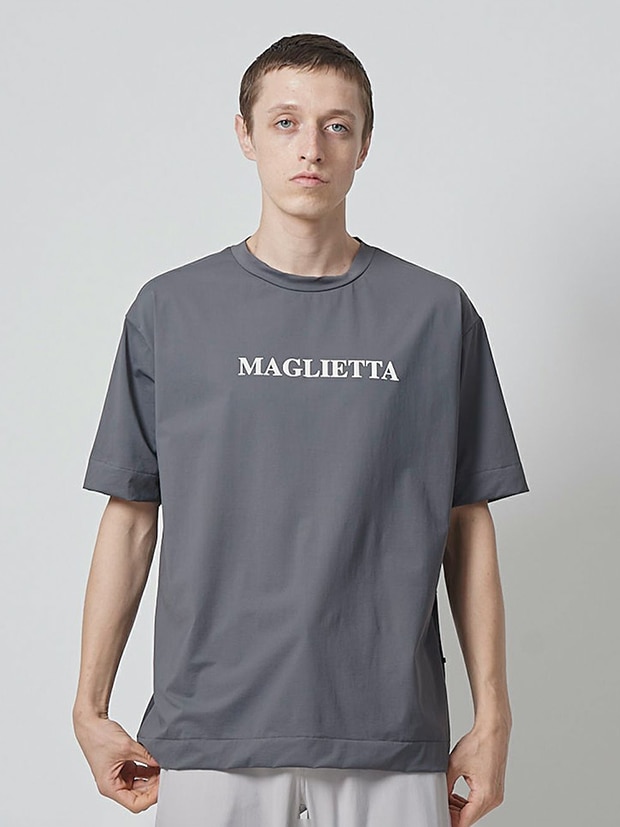 JH+ DOUBLE COOL T -MAGLIETTA / CHARCOAL × CHARCOAL