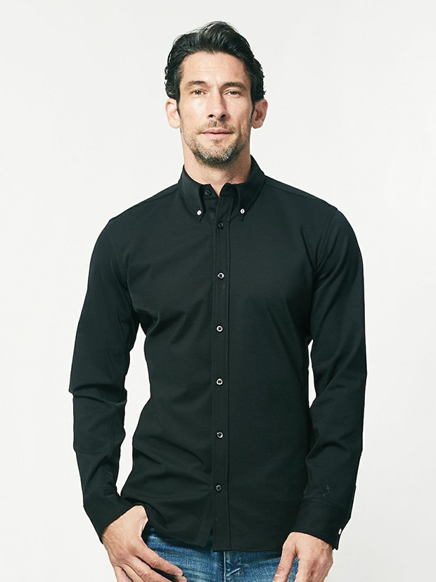 junhashimoto  SV07 MINI COLLAR BD / BLACK