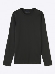 junhashimoto 101SERIBU C L/S / BLACK