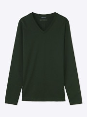 junhashimoto 101SERIB V L/S / D.GREEN