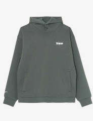 TFW49 CARDBOARD MATERIAL HOODIE / GREEN