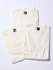 wjk 3 in pack-T L/S / WHITE