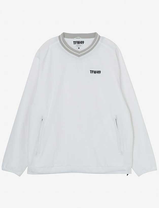 TFW49 STRETCH PULLOVER / WHITE
