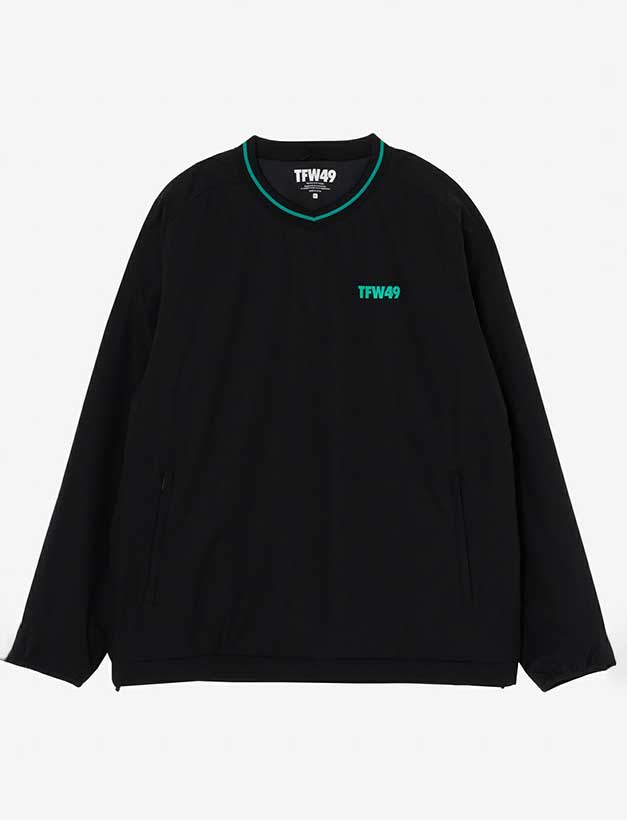 TFW49 STRETCH PULLOVER / BLACK