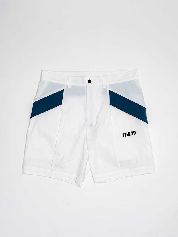 【限定セール！】 SHORT SHELL TFW49 PANTS rumbleFISH | TFW49 | WHITE / メンズウェア