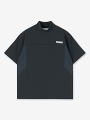 TFW49 MOCKNECK T SHIRT / BLACK