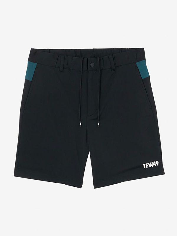 TFW49 HYBRID SHORTS / BLACK x GREEN