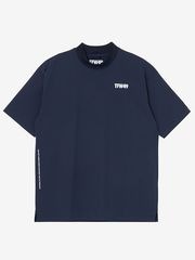 TFW49 HALF MOCKNECK TSHIRT / NAVY