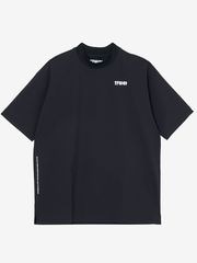TFW49 HALF MOCKNECK TSHIRT / BLACK