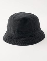 wjk vintage bucket hat / black