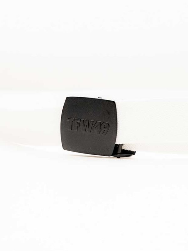 TFW49 RUBBER BELT / WHITE