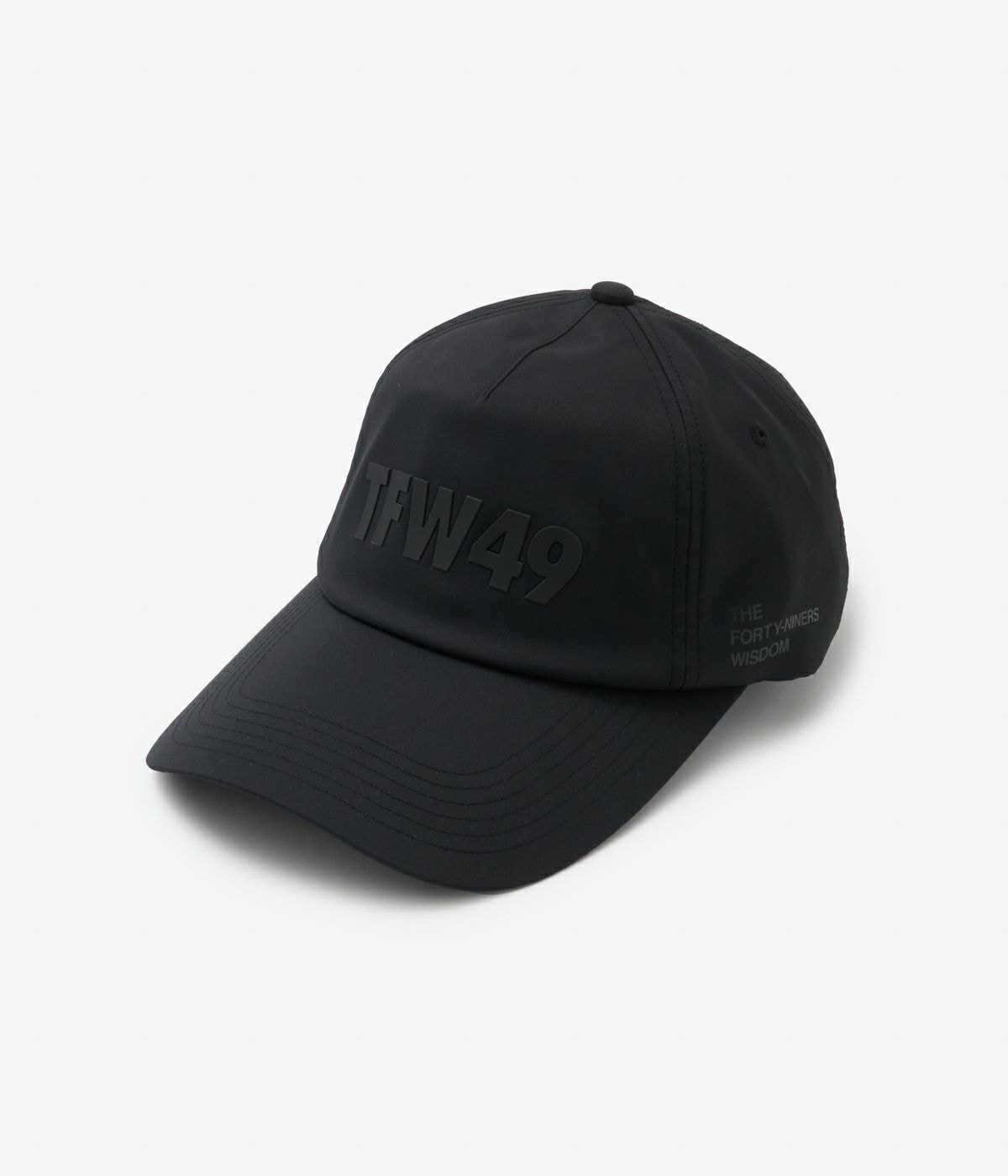 TFW49 5PANEL CAP / BLACK