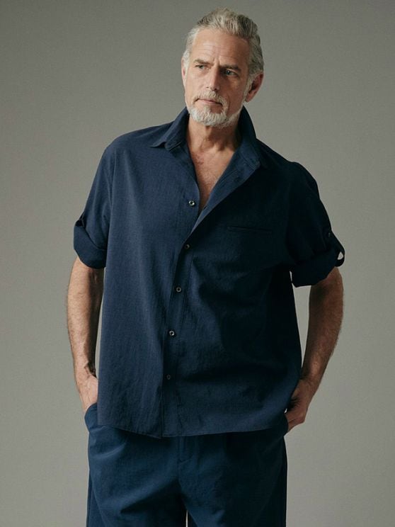 junhashimoto 7SLEEVE SHIRTS / NAVY