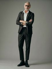 junhashimoto JERSEY JACKET -USO TWILL- and EASY TUCK PANTS★★ / D.KHAKI