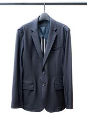 junhashimoto JERSEY JACKET -USO TWILL- and EASY TUCK PANTS★★ / D.NAVY
