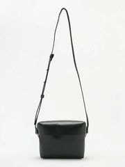 junhashimoto LEATHER SACOCHE BLACK