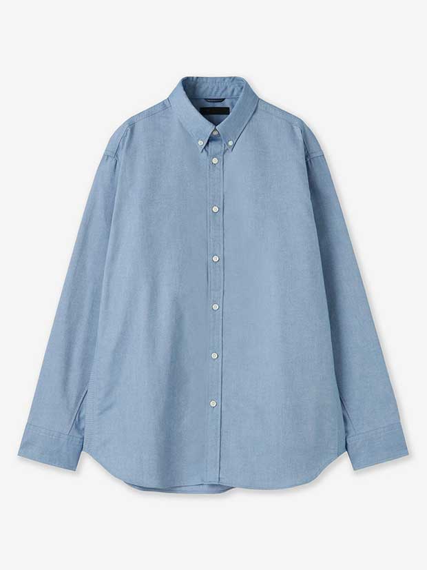 junhashimoto RELAXED BD SHIRTS / BLUE