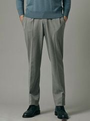 junhashimoto RELAXED 2TUCK PANTS / M.GREY