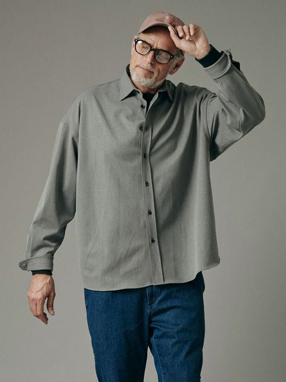 junhashimoto MEGA BIG SHIRT / M.GREY