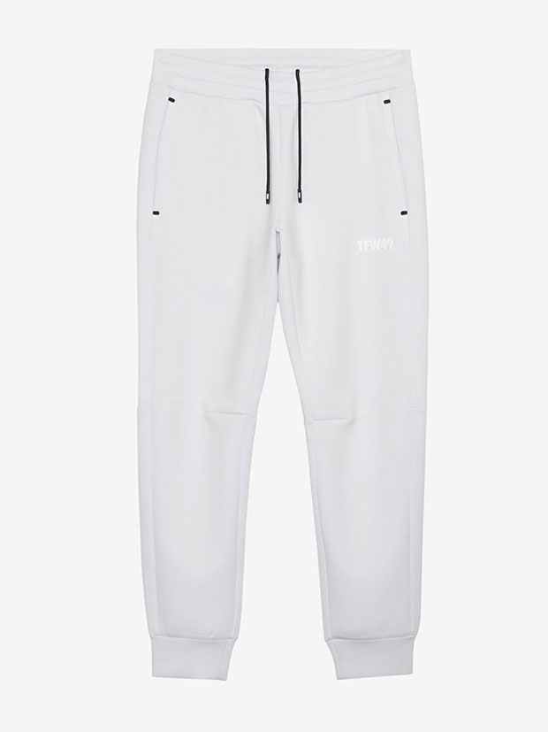 TFW49 CARDBOARD MATERIAL JOGGER PANTS / ICE GRAY
