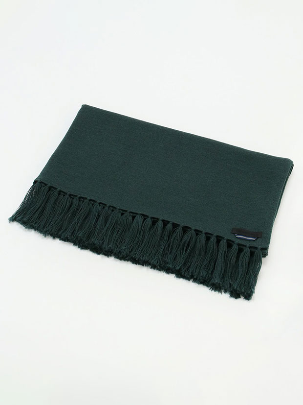 junhashimoto MULTI BIG STOLE / D.GREEN