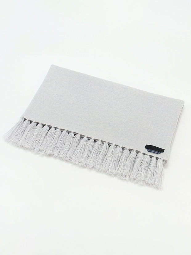 junhashimoto MULTI BIG STOLE / L.GREY